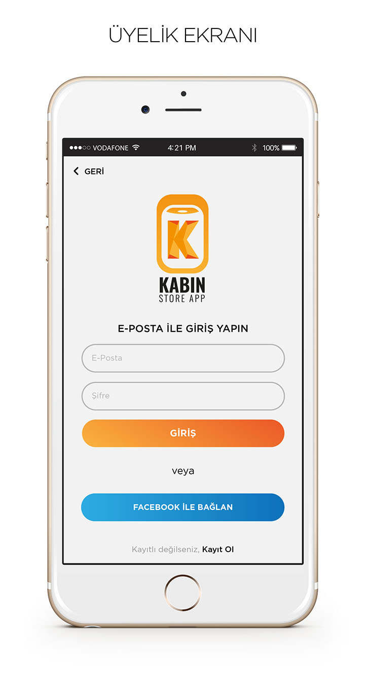 KABİN STORE APP Mobil Uygulama