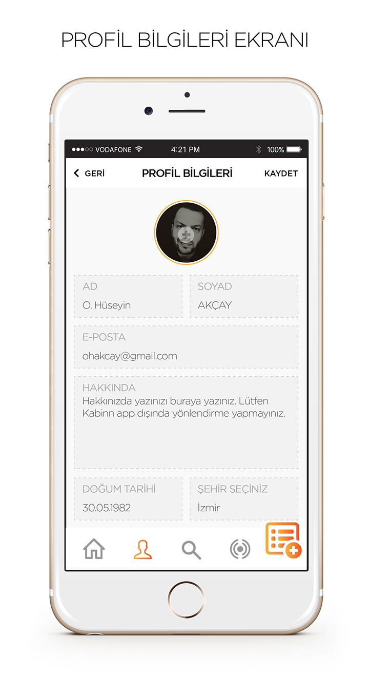 KABİN STORE APP Mobil Uygulama