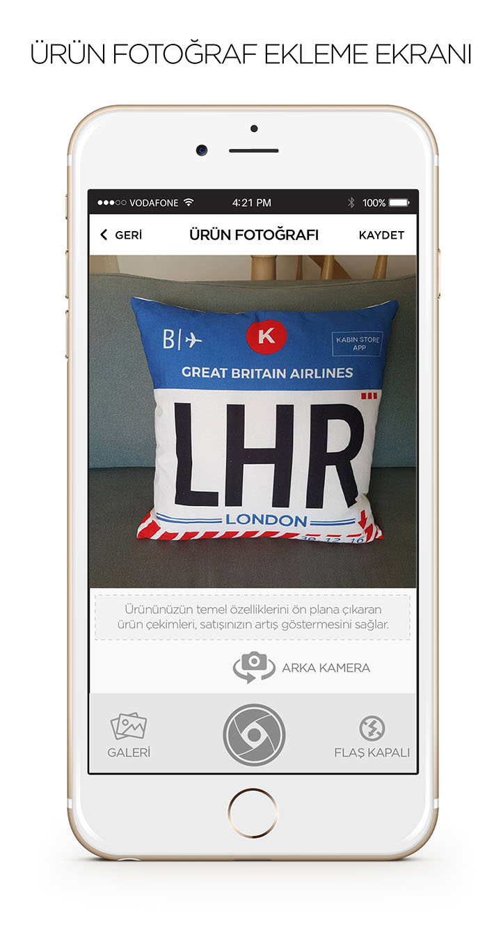 KABİN STORE APP Mobil Uygulama