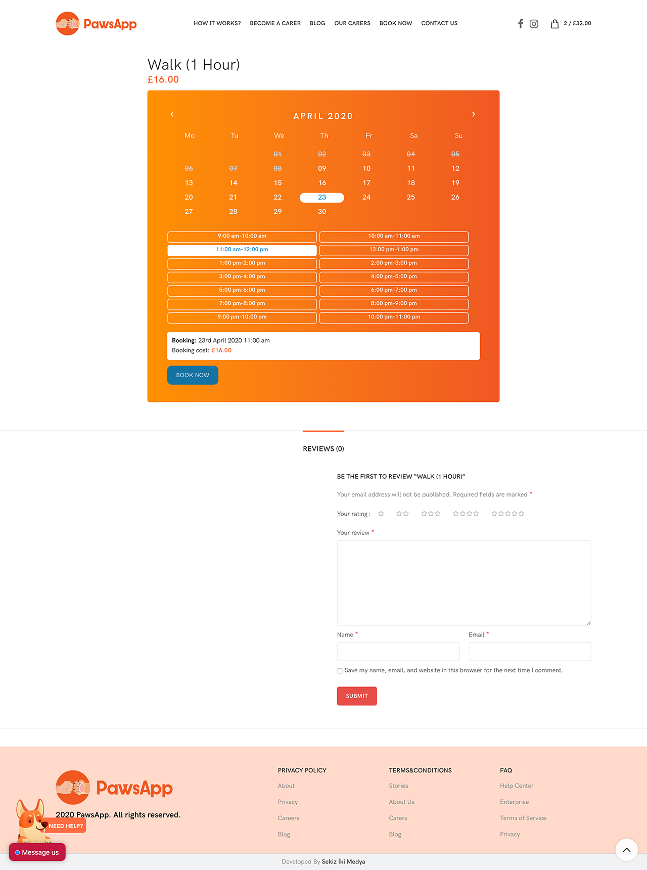 pawsapp-book-takvim